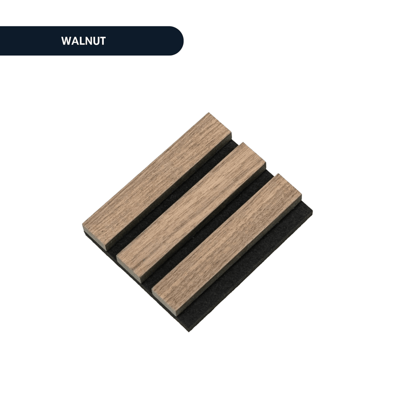 Posh Acoustic Slat Wood Wall Panels Custom Sample Box