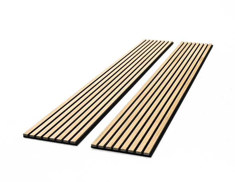 Posh Oak Acoustic Slat Wood Wall Panels
